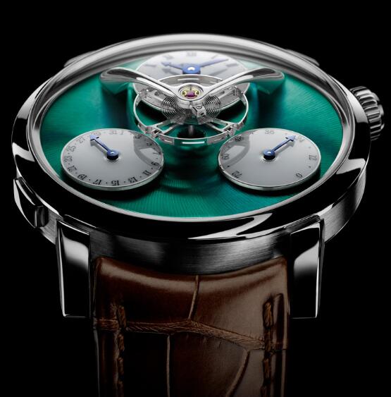 MB&F LM SPLIT ESCAPEMENT TITANIUM GREEN 04.TL.G Replica Watch